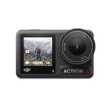 DJI Osmo Action 4 Standard-Combo – 4K/120fps wasserdichte Action-Kamera mit...
