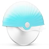 Asdirne Pizzaschneiderrad mit schützender Klingenabdeckung, abnehmbar und...