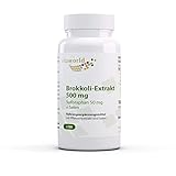 vitaworld Brokkoli-Extrakt 500 mg aus Brokkolisprossen, 50 mg Sulforaphan pro...