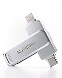 BLANBOK+ MFi zertifizierter USB Stick 128GB,USB C Stick für iPhone 15,USB C...