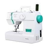 MEDION Nähmaschine SM70 (70 Watt, 12 verschiedene Stichmuster, LED-Nählicht,...