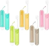 Travel Toothbrush, 5er Mini Zahnbürste, Reisezahnbürste Klappbar, Reise...