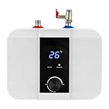6L Klein Untertischboiler Druckfester 1500W Warmwasserspeicher für Küche mit...