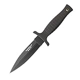 Smith & Wesson Herren Messer Stiefelmesser Schwarze Lederscheide mit Metall-Clip...