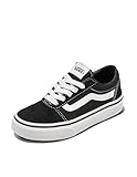 Vans Unisex Kinder Ward Sneaker Ward Trainers, (SUEDE/CANVAS) BLACK/WHITE, 39 EU