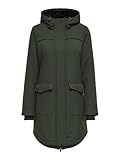 ONLY Damen ONLMAASTRICHT Parka Jacket OTW NOOS Jacke, Peat, L
