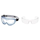 3M Vollsichtschutzbrille Fahrenheit FheitAF – Schutzbrille mit AS, AF & UV...