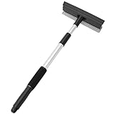QWORK® Auto Scheibenreiniger, scheibenwischer Abzieher, 76cm Teleskopstange,...