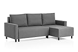 Traumnacht Schlafsofa Avallon, Ecksofa in L-Form mit Schlaffunktion und Stauraum...