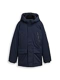 Tom Tailor Herren Arctic Parka mit Abnehmbarer Kapuze