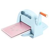 OFFNOVA Stanzmaschine und Prägemaschine DIN A5 | 23,5x18,5x10,5 cm | Inkl. 4...