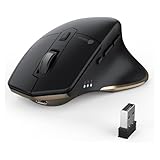 iClever Bluetooth Maus, Rechargeable Ergonomiche Maus Kabellose Mouse,...