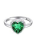 ChicSilver Herz Liebe Silberring für Damen Mädchen Trendiger Ring mit Herz...