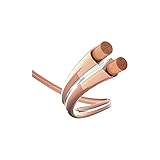 inakustik 004022 Premium Lautsprecherkabel 2 x 2,5 mm² transparent Meterware...