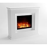 GLOW FIRE Elektrokamin mit Heizung und Kaminfeuer (Standkamin Europa) -...