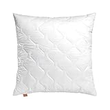 sleepling Kopfkissen 80x80 cm, Allergiker Kissen, waschbar, Made in EU, Ökotex,...