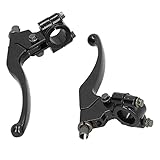 mumisuto Kupplungshebel Motorrad, 7/8 inch 22mm Motorrad-Brems Kupplung Hebel,...