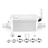 XPOtool 3/1 Kleinhebeanlage 250 W mit 3 Einlässen, Hebeanlage bis 8,5 m Höhe,...