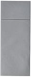 Alvotex Airlaid Besteckservietten 32x40cm 50/1 - GREY (397)