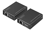 DIGITUS HDMI KVM Extender Set – UHD 4k 30Hz – 40m Reichweite – HDMI 1.4...
