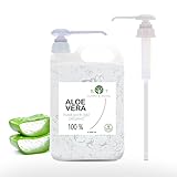 Bio Aloe Vera Konzentrat, 100% rein, Haut- & Haarpflege, Für DIY Kosmetik, Aloe...