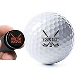 JSWLYWMTPJ Benutzerdefinierte Golfball Stempel Personalisiert Golfball Markierer...