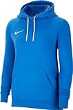 Nike Damen Park 20 Kapuzenpullover, Königsblau / Weiss Weiss, S EU