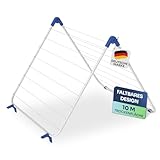 Gardissimo Metall Wäschetrockner für Badewanne - 10 m Trockenlänge -...