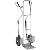 eurokraft | pro | Sackkarre aus Aluminium | Modell XL: große Schaufel und...