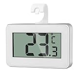 AiQInu Mini Kühlschrank Thermometer Digital, Magnetisch Mit Haken,...