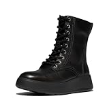 Fitflop Damen F-Mode Stitch Warm Tumb. Leather Laced Ankle Boots Stiefelette,...
