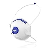 Dräger X-plore 1310 V FFP1 Atemschutzmaske mit Ventil, Einweg-Staubmaske gegen...