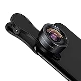 KEYWING Fischaugenobjektiv 198° Fish Eye Phone Camera Lens Kit for iPhone Fish...