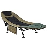 CampFeuer Karpfenliege XXL 200 x 81 x 41-98 cm | höhenverstellbare und stabile...