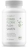 Bio-Flohsamenschalen - 240 Kapseln - 3600 mg Flohsamenschalen pro Tag - Psyllium...