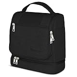 DELAWAY XXL Kulturbeutel zum Aufhängen [Design 2026] Große Kulturtasche für...