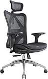 SIHOO M57 Ergonomischer Bürostuhl, Chefsessel mit 3D verstellbare Armlehne und...