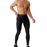 NuCamper Kompressionshose Herren mit Taschen, Laufhose Herren Lang, Tight...