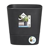 elho Greensense Aqua Care Quadrat 30 mit Integrierte Wasserspeicher - Blumentopf...