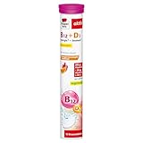 Doppelherz Vitamin B12 + D3 - Hochdosiert mit 300 μg Vitamin B12 und 800 I.E....