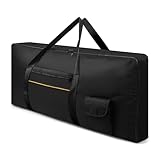 Lanjue Keyboard Tasche 61 Tasten, Keyboardtasche mit Griff Tragbar Elektrisches...