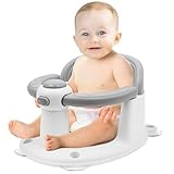 Badewannensitz Baby ab 6 monate, Rutschfester Baby Badesitz mit4-starken...