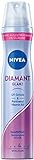 NIVEA Diamant Glanz Haarspray Extra Stark (250 ml), pflegendes Styling Spray mit...