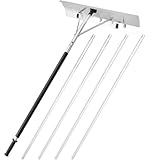 OUUTMEE Schneeschaufel Dach 66cm, Einstellbereich 1,5 bis 6,1m,...