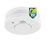 Smartwares Rauchmelder - TÜV geprüft - DIN EN 14604 Zertifiziert - Optischer...