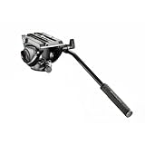 Manfrotto MVH500AH Kompakt Fluid Videoneiger (Inkl. flacher Basis (1/4 Zoll) und...