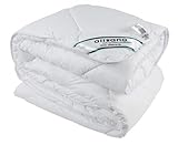 allsaneo® Microfaser Duo- Steppbett 135x200cm, warme kochfeste Winterdecke für...