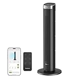 Pureborne 91CM Leiser Ventilator, 90° Oszillation Turmventilator,...