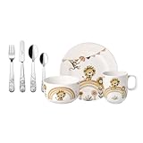 Villeroy & Boch – Boho kids Roar like a lion Kindergeschirr Set 7tlg.,...