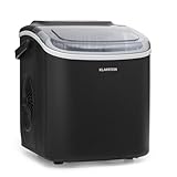 Klarstein Eiswürfelmaschine für Zuhause Camping Gastro, Schnelle...